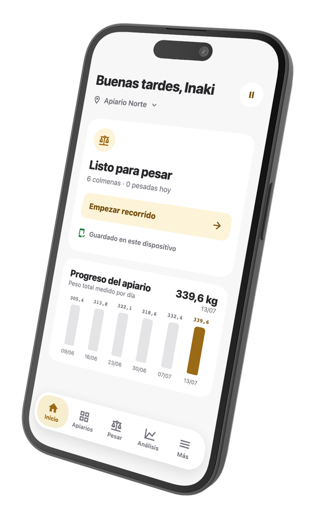Pantalla de inicio de la app Serbis Agro